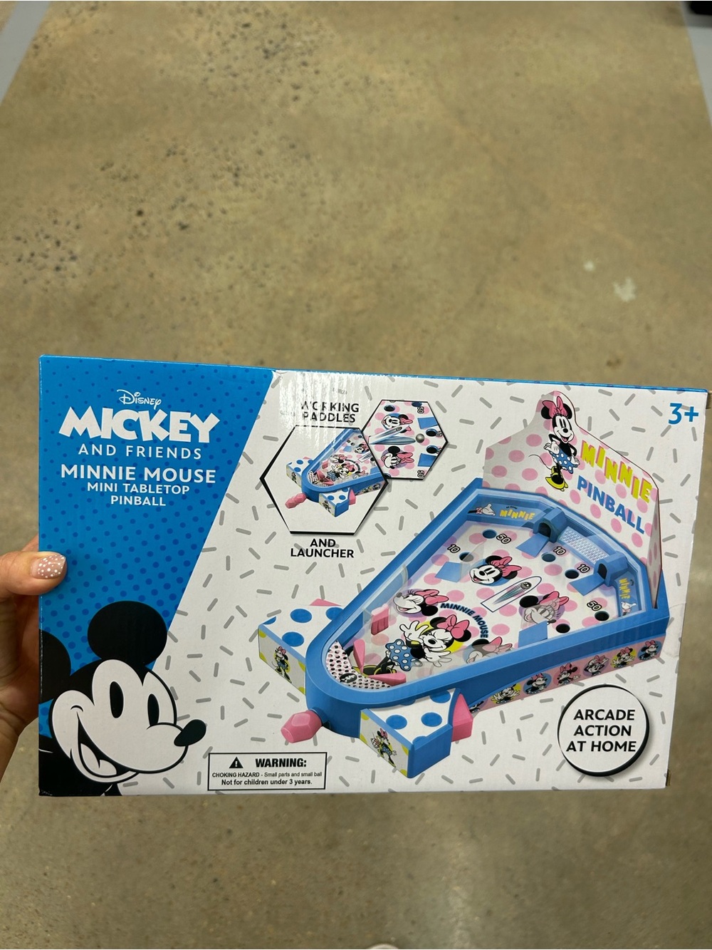 NWT Minnie Mouse Mini Tabletop Pinball